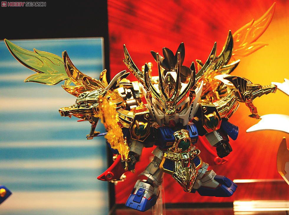 真 翔烈帝 龍装 劉備ガンダム 龍輝宝・的盧 (SD) (ガンプラ) - ホビー