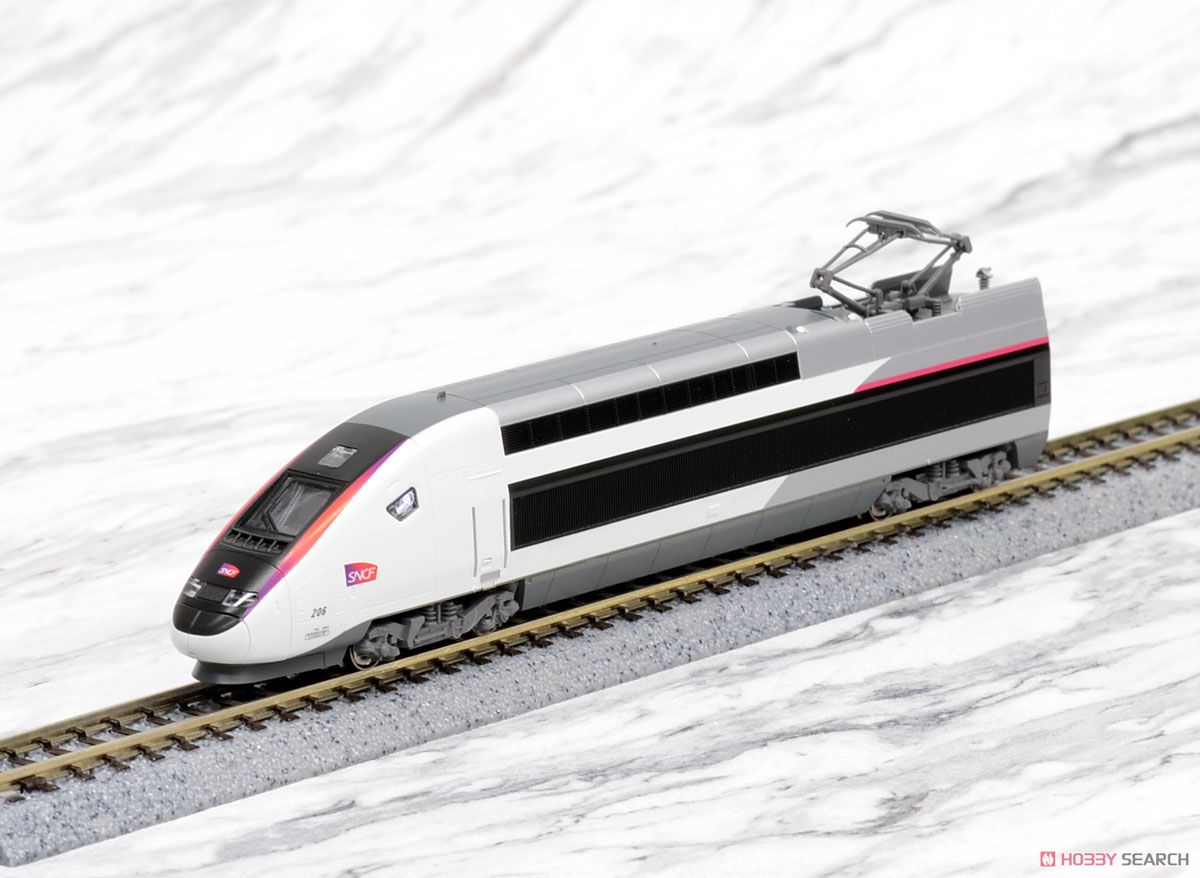 TGV Duplex (デュープレックス) 新塗装 (10両セット) (鉄道模型