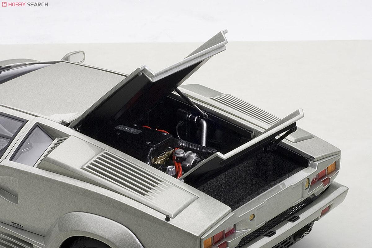 ランボルギーニ カウンタック 25thアニバーサリー (シルバー) ※リア