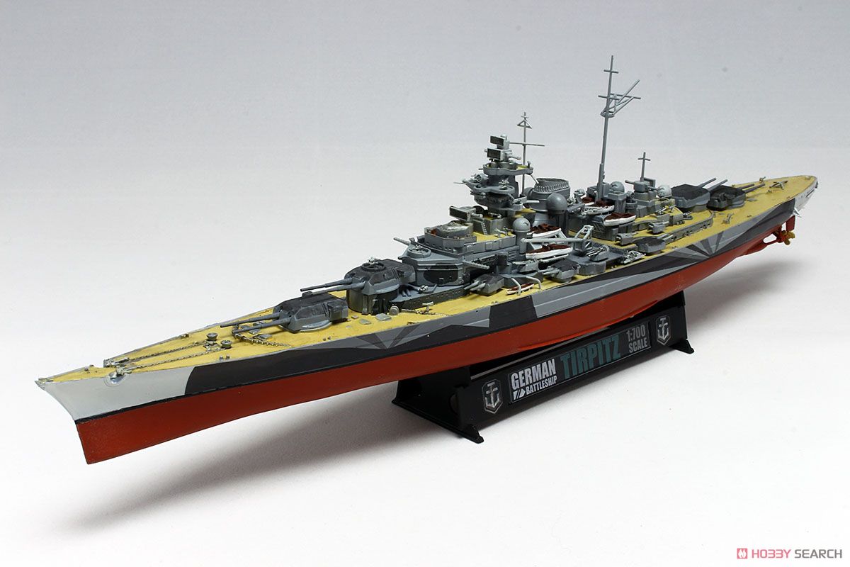 World of Warships ドイツ 戦艦 ティルピッツ (プラモデル) - ホビー