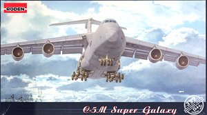 米ロッキードC-5M近代改装型スーパーギャラクシー戦略輸送機