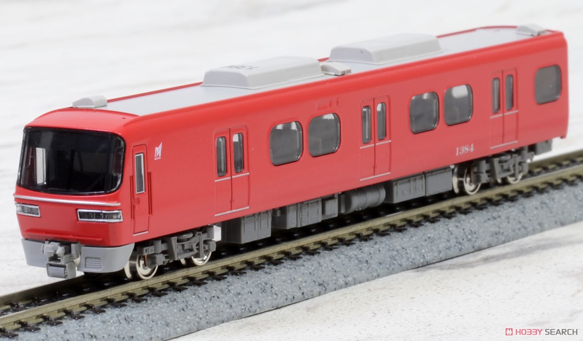 名鉄 1380系 4輛編成セット (動力付き) (4両セット) (塗装済み完成品