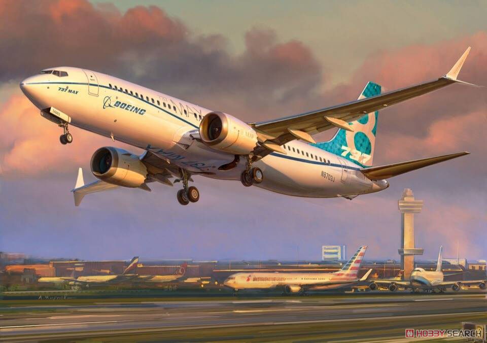 ボーイング 737-8 MAX (プラモデル) - ホビーサーチ ミリタリープラモ