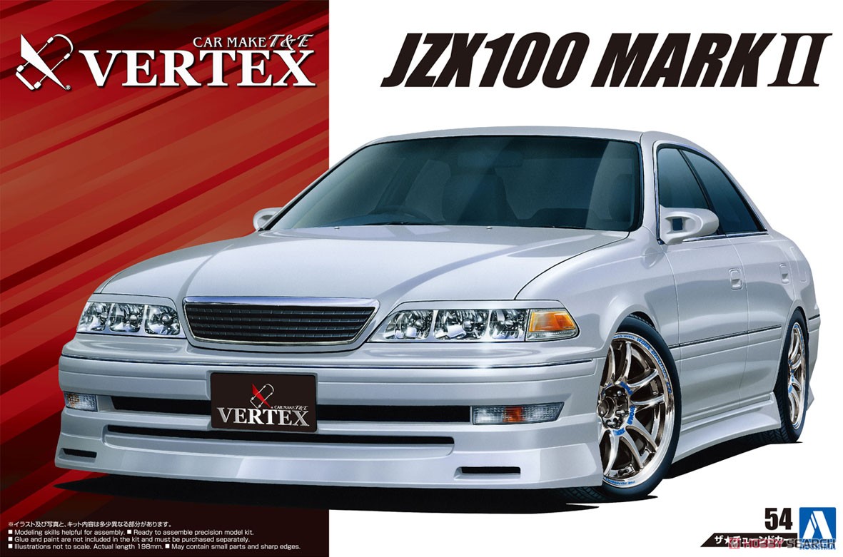 VERTEX JZX100 マークII ツアラーV `98 (トヨタ) (プラモデル