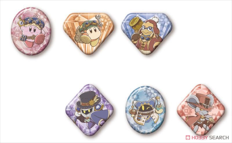 星のカービィ カービィと夢幻の歯車 宝石型カンバッジコレクション (6