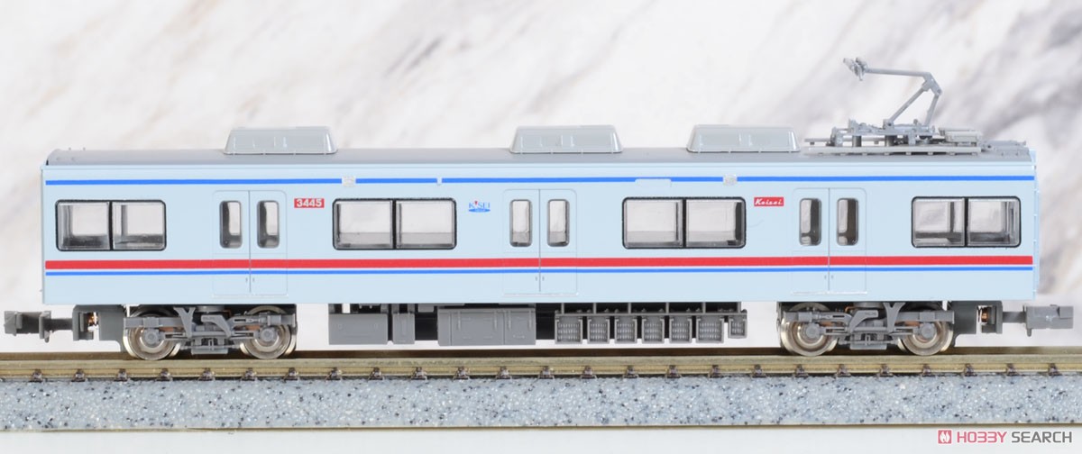 京成 3400形 (3448編成) 8両編成セット (動力付き) (8両セット) (塗装