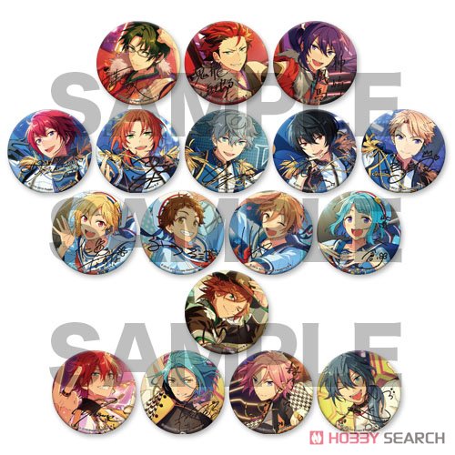 あんさんぶるスターズ!! ポートレートサイン 缶バッジC (20個セット