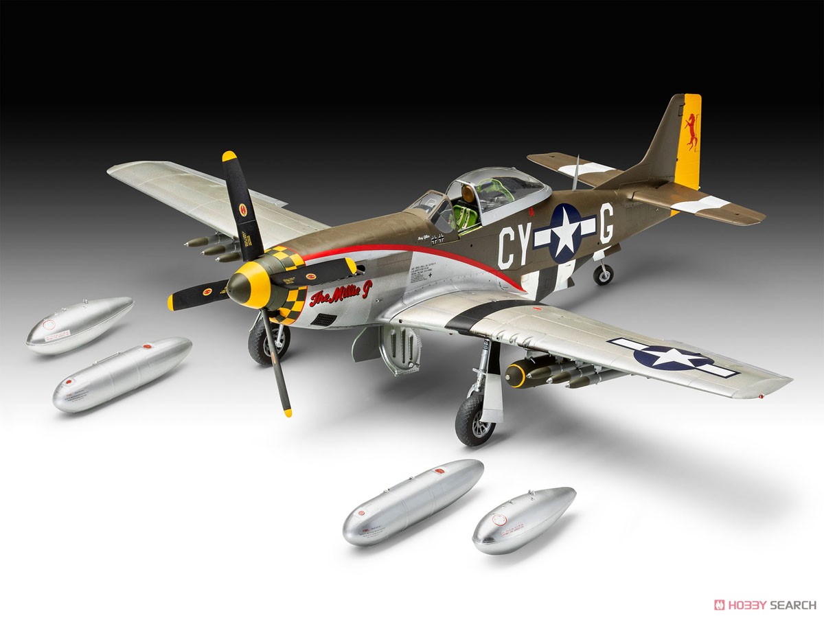 P－51D ムスタング 後期型 (プラモデル) - ホビーサーチ ミリタリープラモ