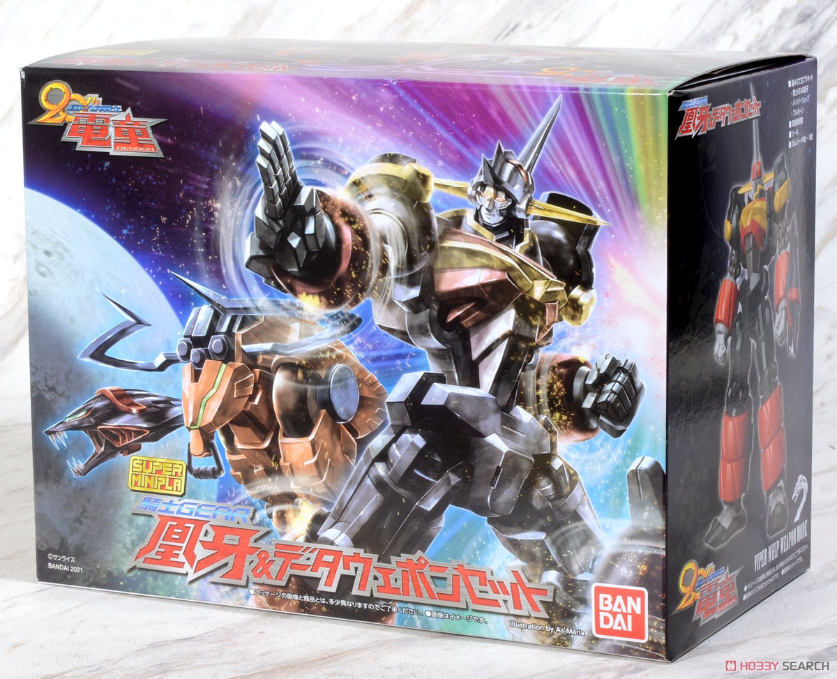 スーパーミニプラ GEAR戦士電童 凰牙＆データウェポンセット (食玩