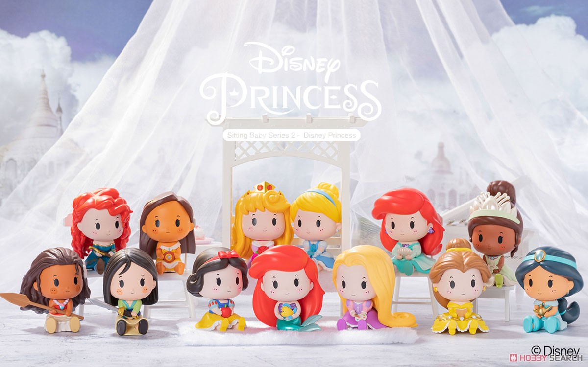 POPMART DISNEY お座りベイビーシリーズ2 ディズニープリンセス (12個
