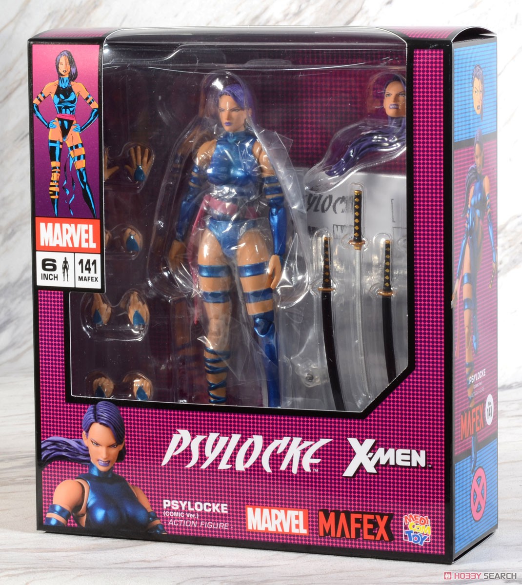 Mafex No.141 Psylocke (Comic Ver.) (Completed) - HobbySearch Anime