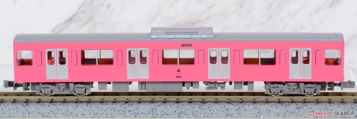 西武 9000系 (9101編成・ピンク・行先点灯) 基本4両編成セット (動力