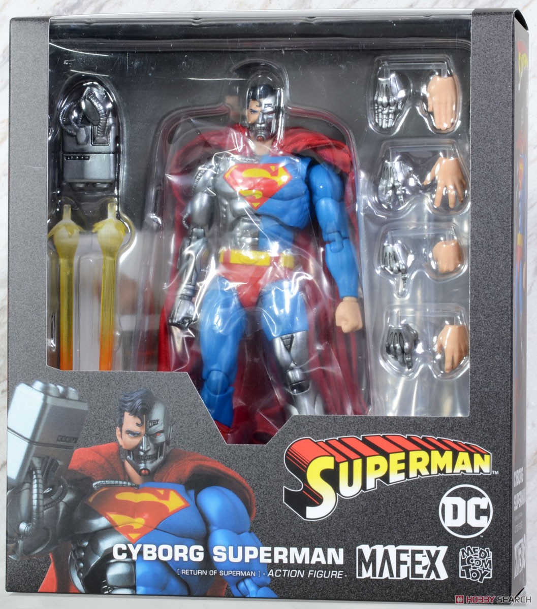 Mafex No.164 Cyborg Superman (Return of Superman) (Completed