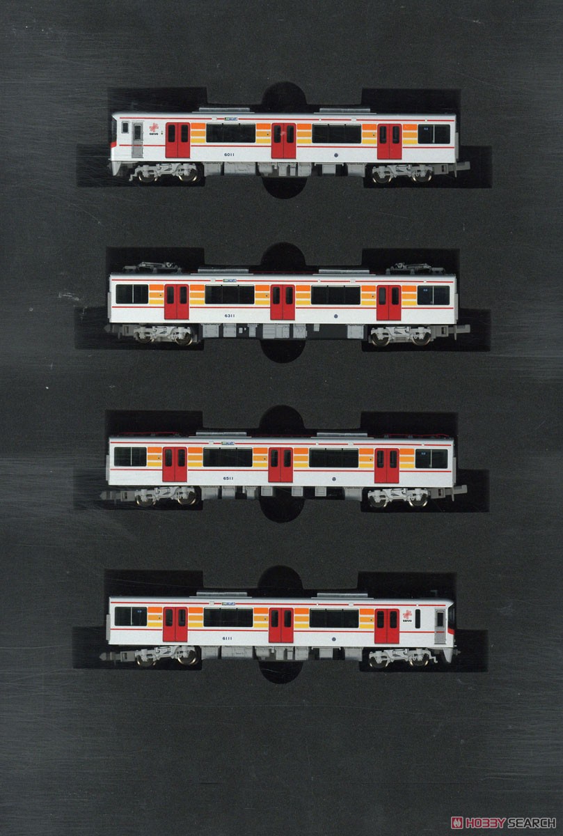 山陽電鉄 6000系 4両セット (4両セット) (鉄道模型) - ホビーサーチ