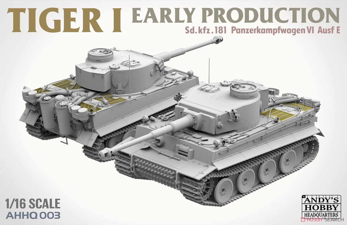 Tiger I Early Production (Plastic model) - HobbySearch Military