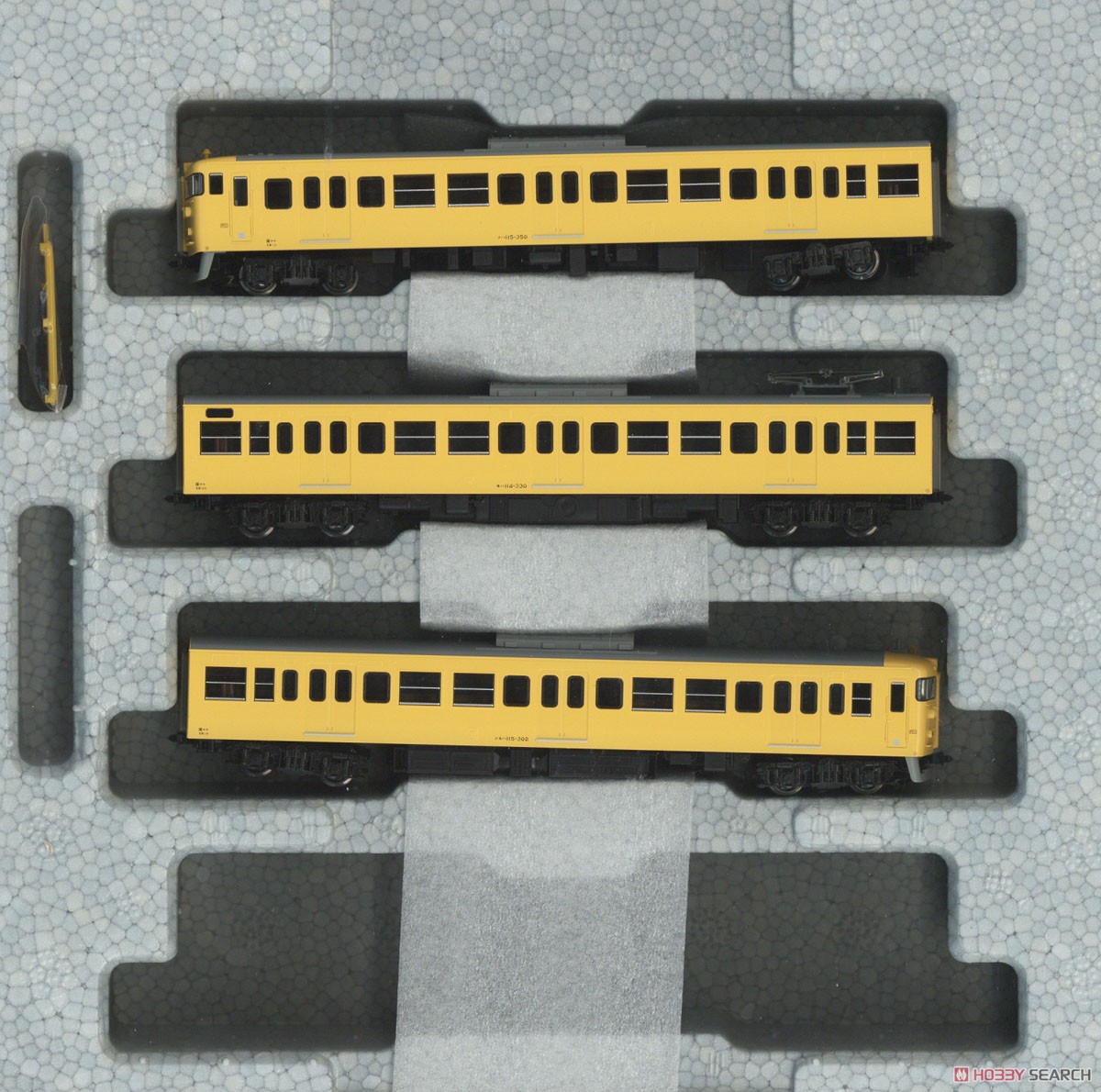 115系300番台 中国地域色 3両セット (3両セット) (鉄道模型) - ホビー