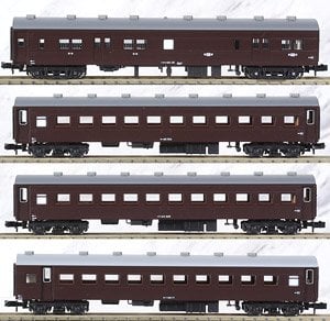 旧形客車 4両セット (茶) (4両セット) (鉄道模型) - ホビーサーチ 鉄道