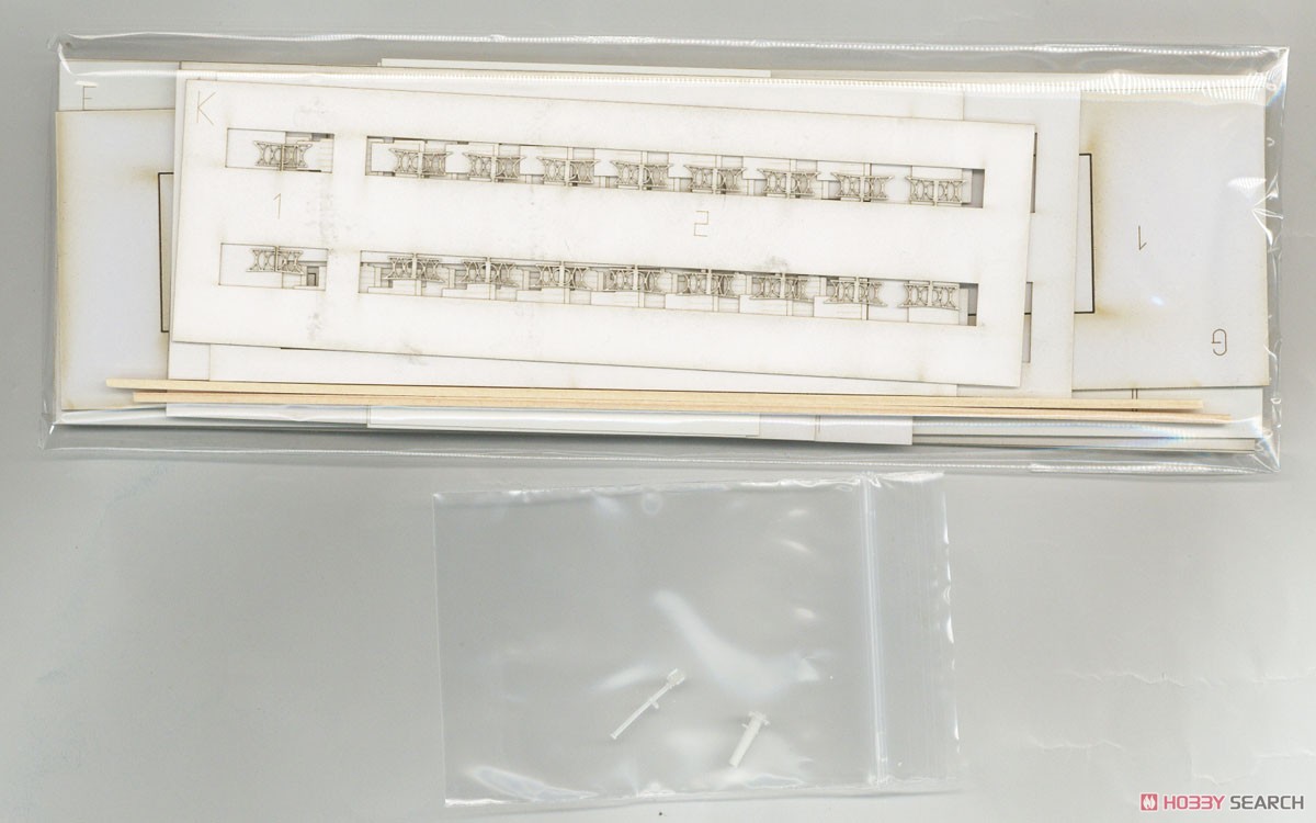 16番(HO) ホハフ7570 (ナハフ14100) 内装キット (組み立てキット