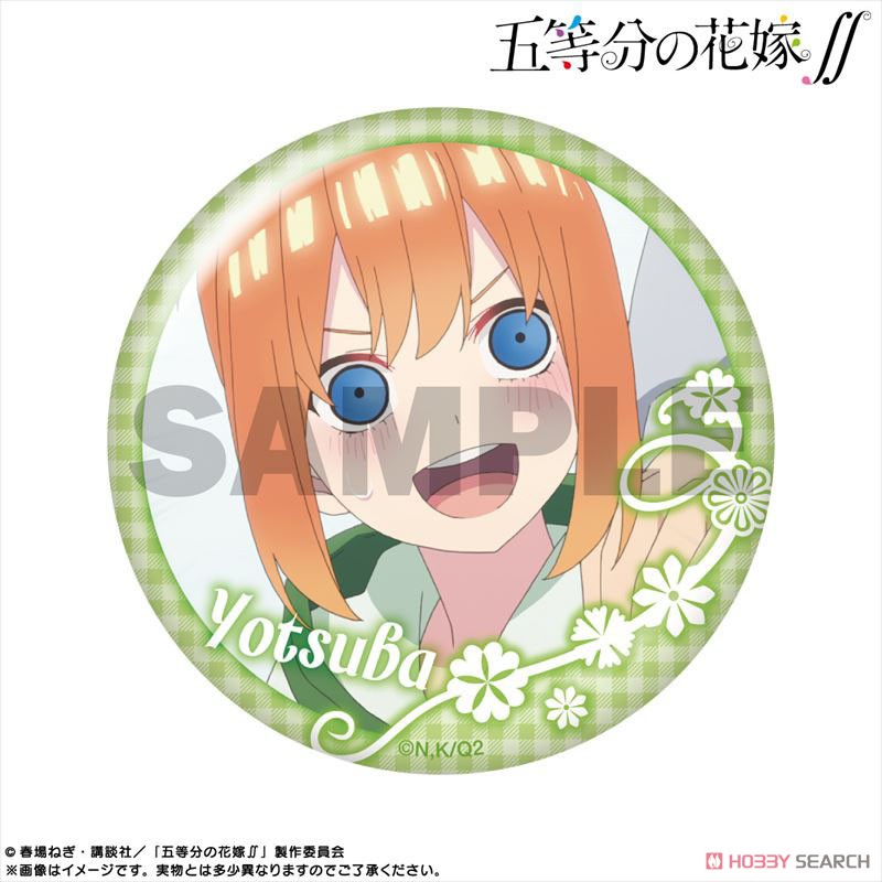 五等分の花嫁∬ ピックアップキャラトレーディング缶バッジ 中野四葉