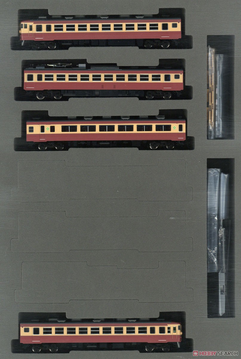 国鉄 453系 急行電車 (ときわ) 基本セット (基本・4両セット) (鉄道