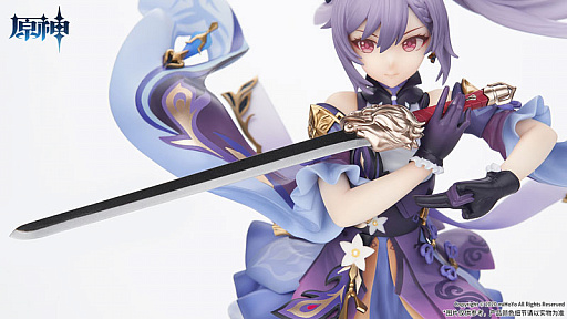 原神」完成品フィギュア“刻晴 疾雷快雨Ver. 1/7スケール”の予約受付が
