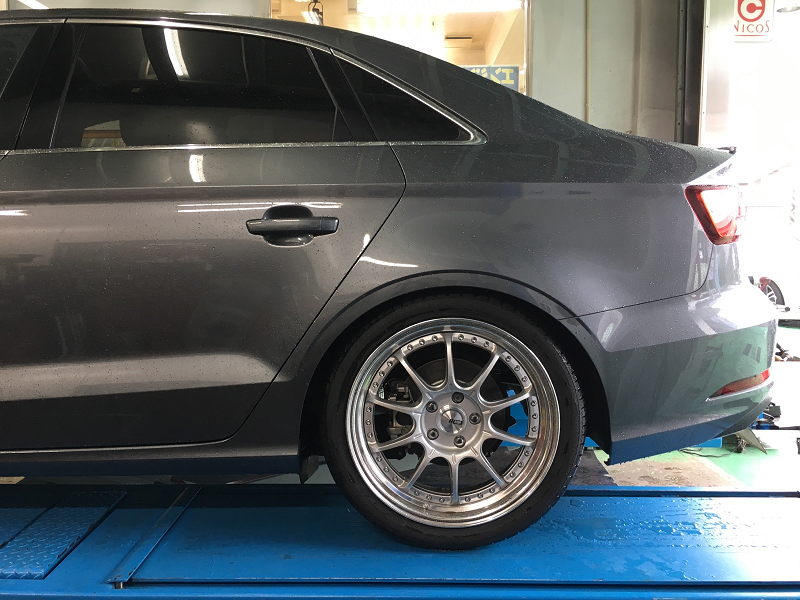 アウディA3にXYZ車高調取付 | アウディ A3 足まわり（サスペンション