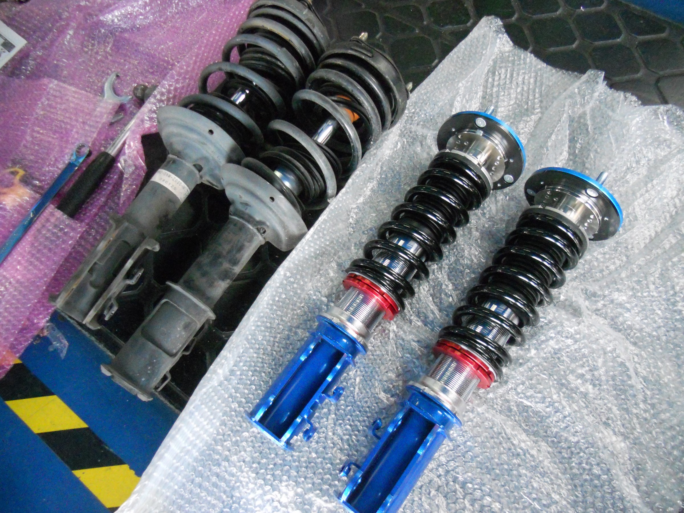 ホンダ シビックFD2 クスコ車高調 取付～ | ホンダ インテグラ タイプR