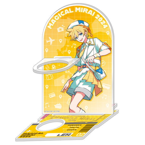 マジカルミライ2024 アクリルペンライトスタンド / 鏡音レン ひなつver