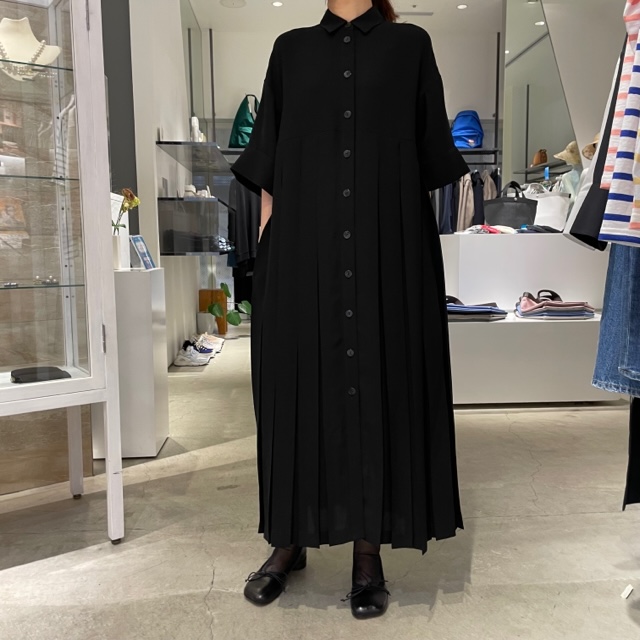 ENFOLD プリーツ5分袖ドレス – COLDBECK ONLINE