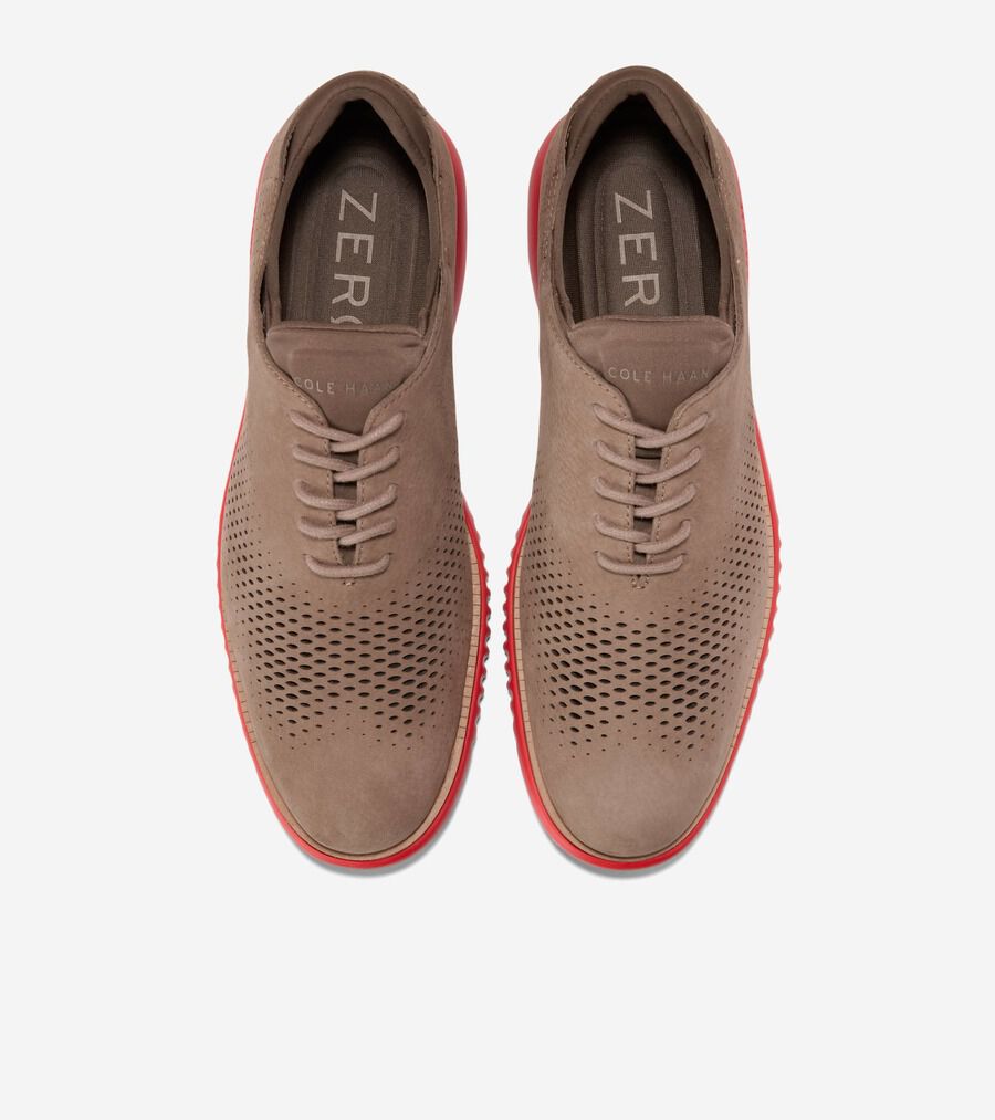 2.ゼログランド レーザー ウィング オックスフォード ラインド mens