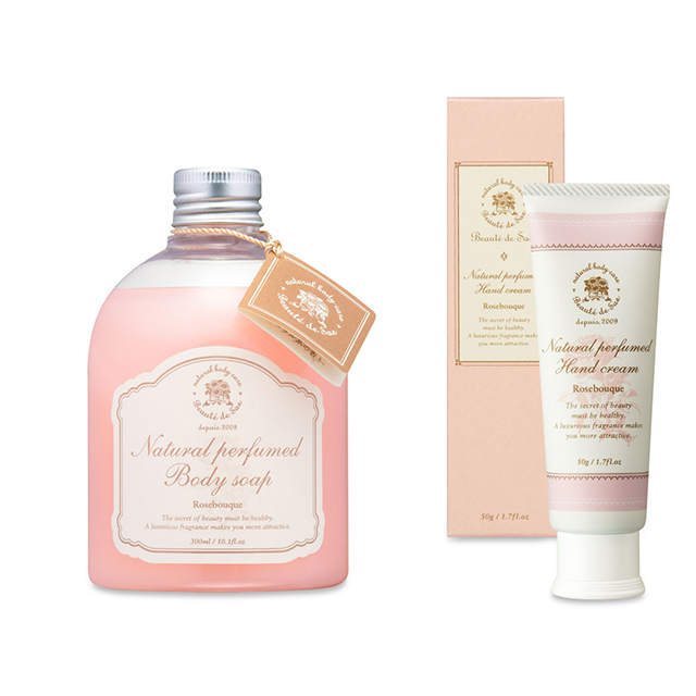 Beaute de Sae ナチュラル パフュームド ボディソープ&ハンドクリーム