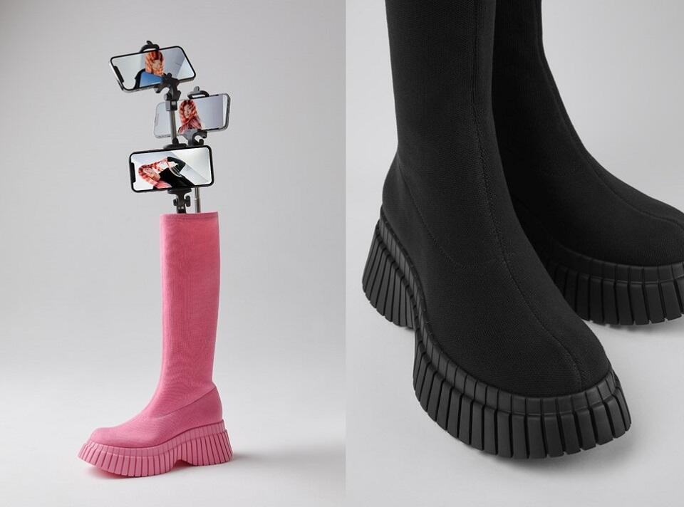 Camper BCN ロングブーツ サイズ39 カンペール CAMPER [カンペール] BCN / ロングブーツ （ブラック