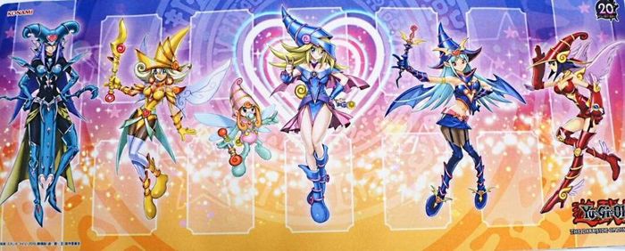 状態B〕プレイマット『ブラックマジシャンガール(Loppi限定