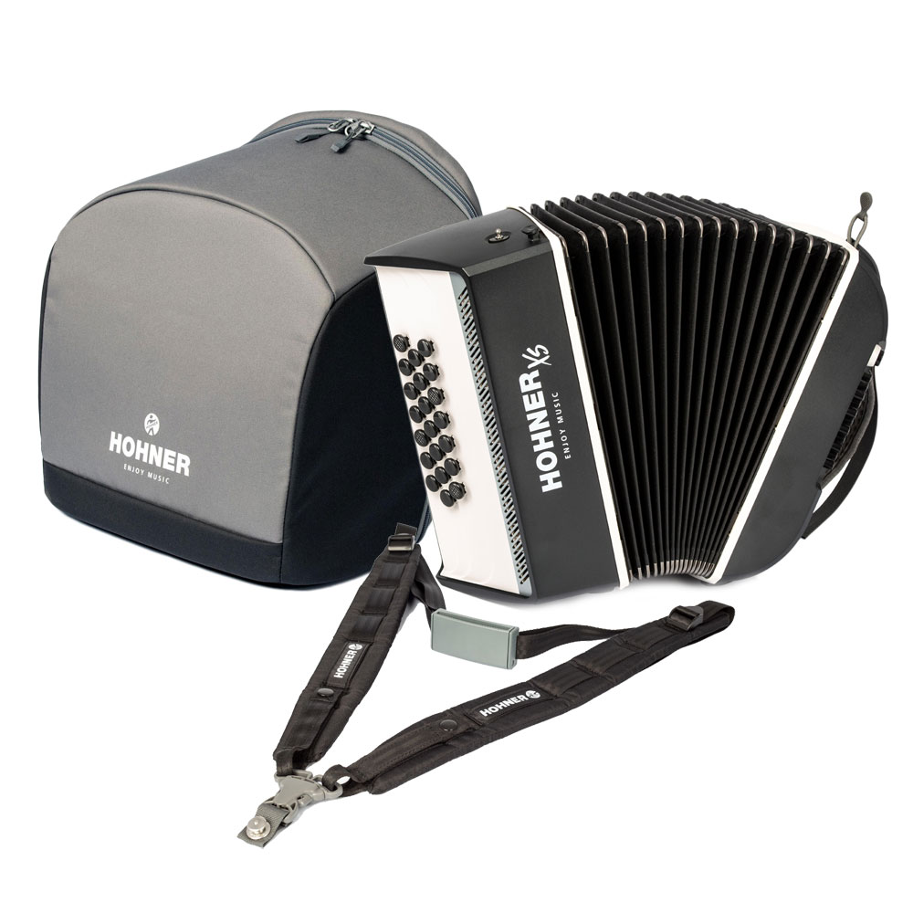 HOHNER XS ボタンキー アコーディオン(ホーナー 21ボタン ボタン式