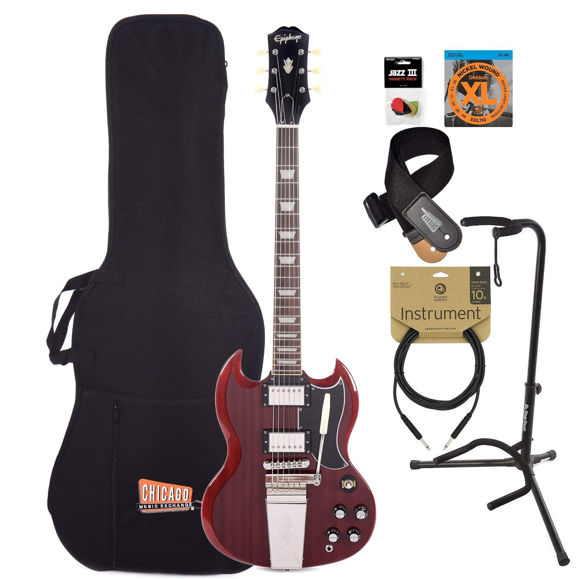 Epiphone SG Standard '61 Vintage Cherry w/Maestro Vibrola