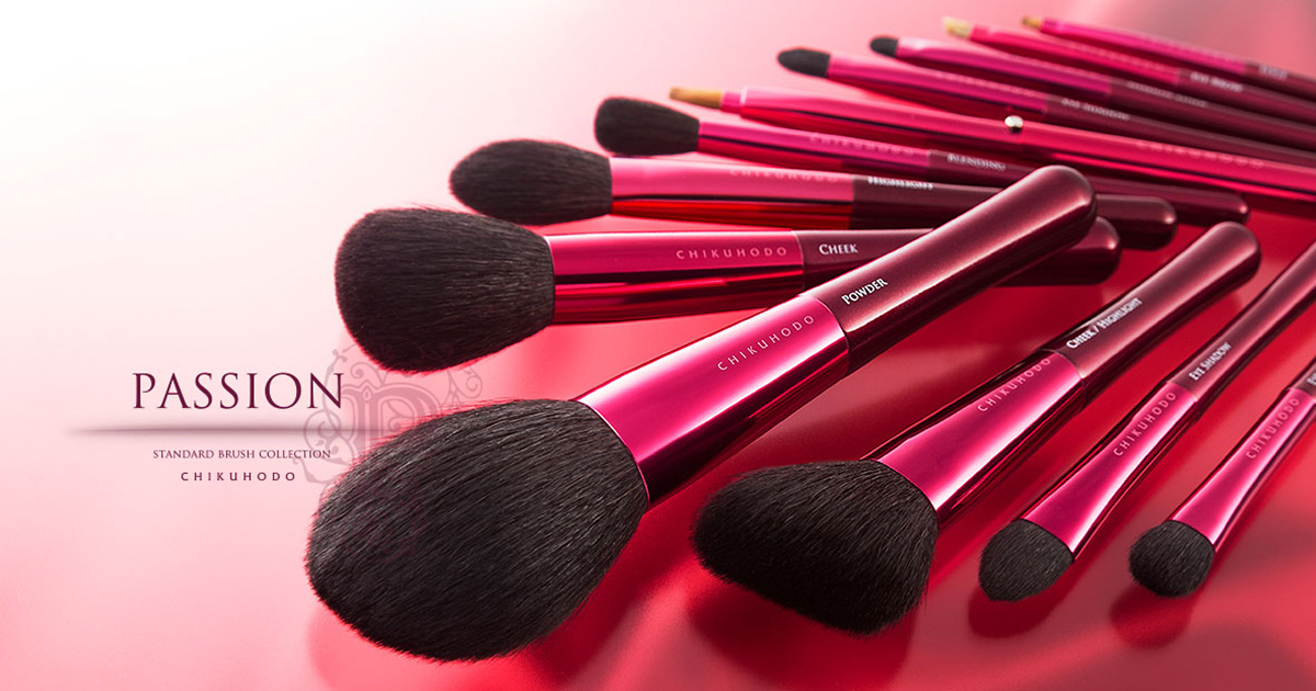 PASSIONシリーズ8点セット：S-PS-8｜竹宝堂（ちくほうどう）熊野筆