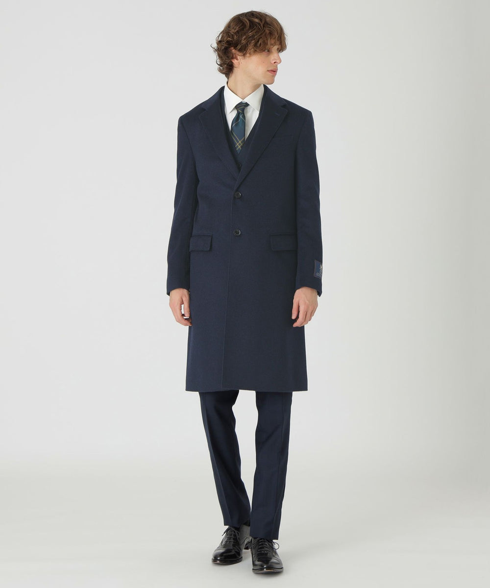 一部店舗限定】COLOMBOカシミヤチェスターコート（コート）｜BLACK