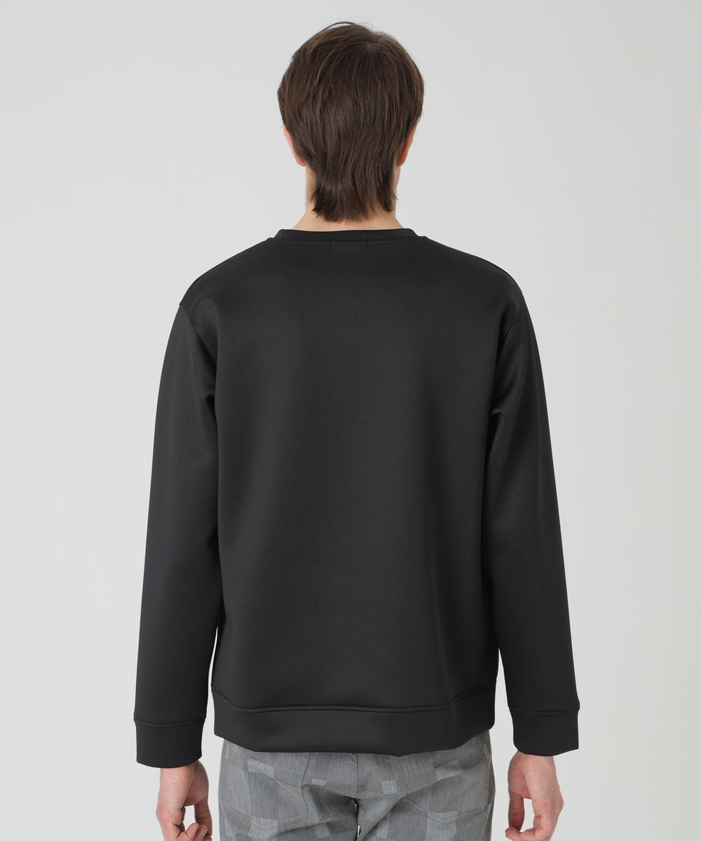 シャドーチェックパッチポケットスウェットシャツ（カットソー