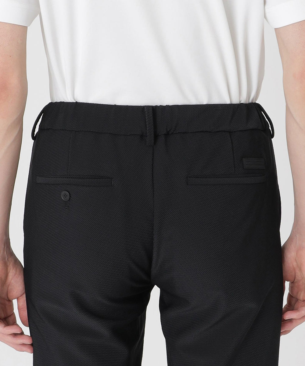 BLACK lab.】3Dワープニットトラウザーズ（カジュアルパンツ）｜BLACK