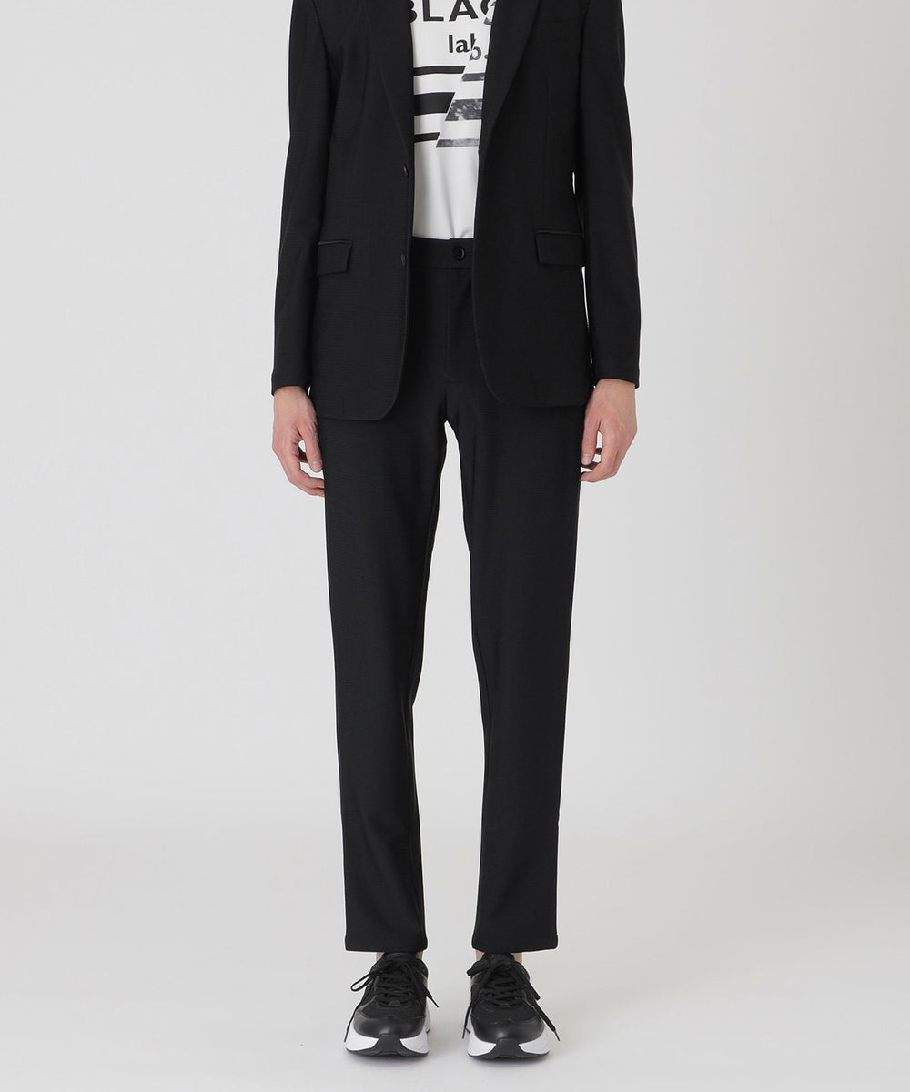 BLACK lab.】3Dワープニットトラウザーズ（カジュアルパンツ）｜BLACK