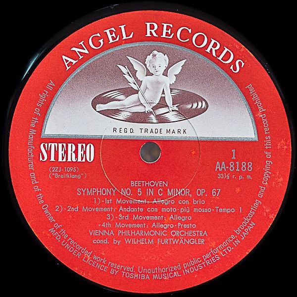 ヴィルヘルム・フルトヴェングラー指揮/ベートーヴェン：交響曲第5番