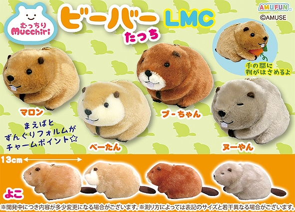 ≪1月の新商品≫むっちりビーバーたっち -NEW ITEM！｜アミューズ最新情報