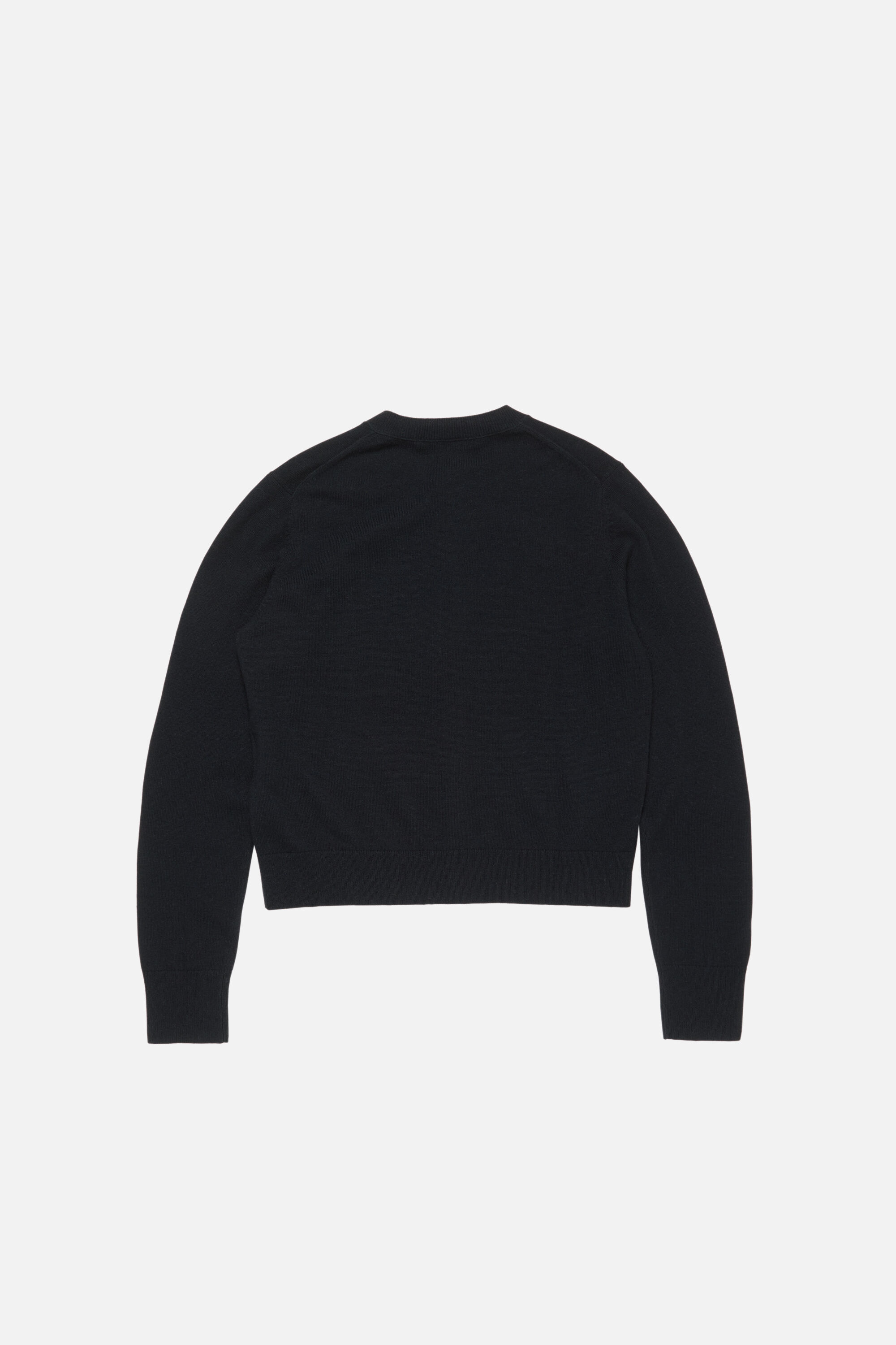 Acne Studios - Fitted cardigan - yak wool - Black