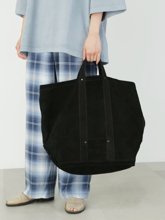 SEVEN BY SEVEN - レザートートバッグ LEATHER TOTE BAG - Cow split