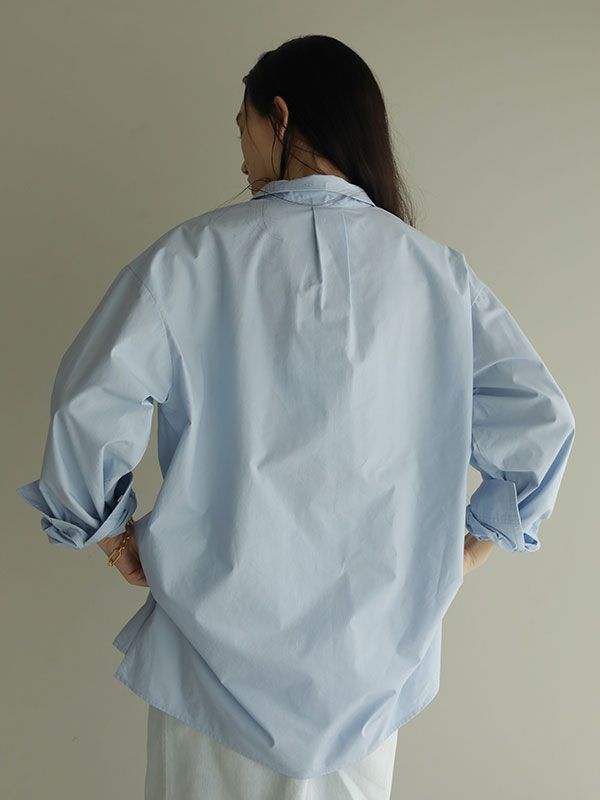 ETRE TOKYO - エンブロイダリーシャツ - BLUE | ADDICT WEB SHOP