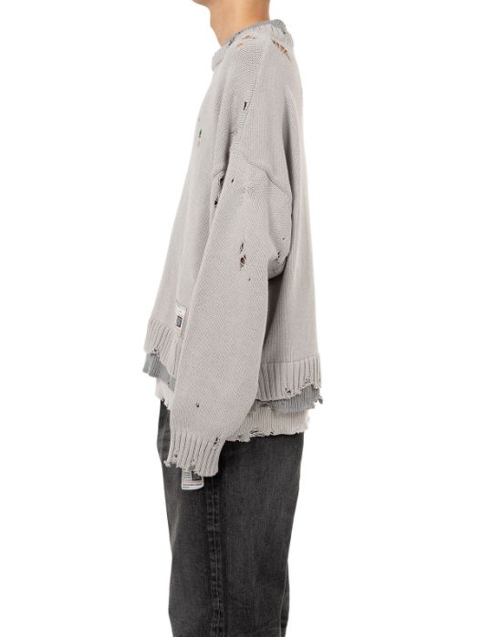 Maison MIHARA YASUHIRO - トリプル レイヤード ニット セーター