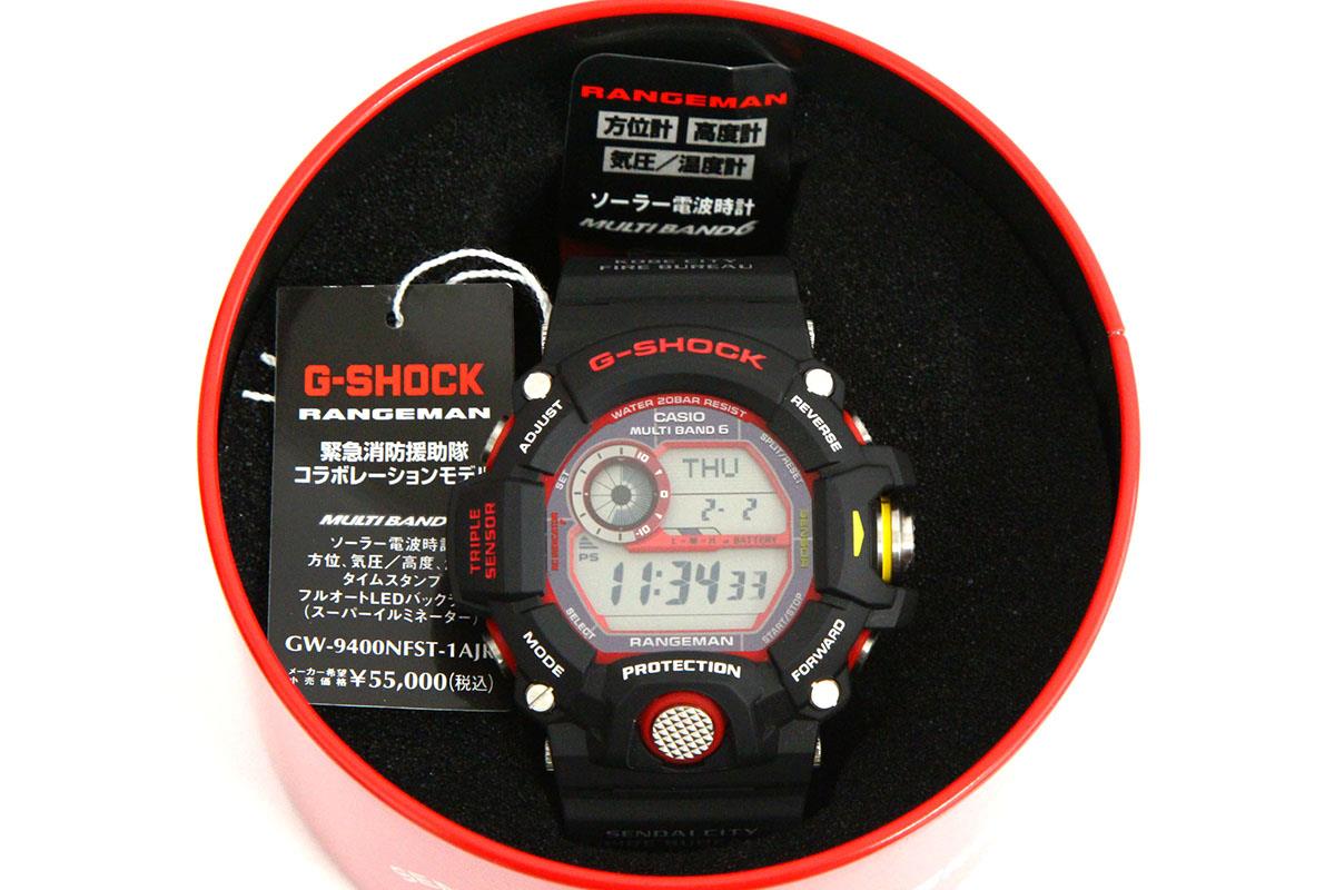 G-SHOCK レンジマン GW-9400NFST-1AJR 緊急消防援助隊コラボモデル