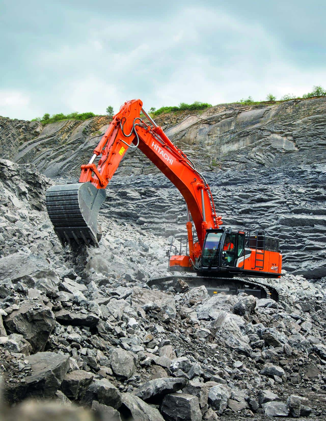Hitachi ZX490LC-7H, LA Excavator | AllMachines