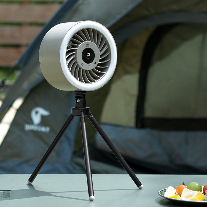 LEDライト付きポータブルファン | 家具・インテリア通販 【公式