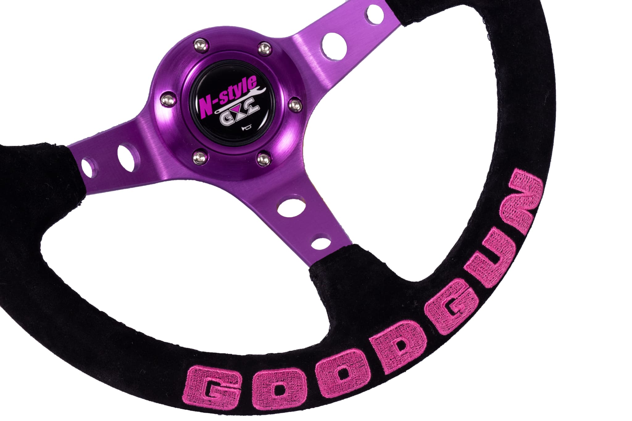 N-STYLE×GoodGunオリジナル バックスキンステアリング | 車輌のこと